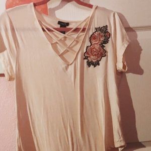 Light Pink Rose Top 💫